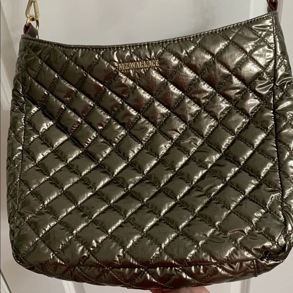MZ Wallace Crosby Hobo bag in Moondust Metallic. NWT - Picture 12 of 13